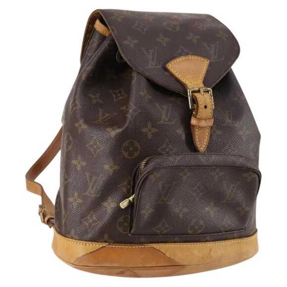 LOUIS VUITTON Monogram Montsouris MM Backpack M51136 LV Auth 141656 - Picture 1 of 16